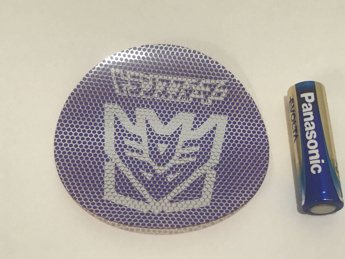 トランスフォーマー ビーストウォーズ 非売品 ステッカー コースター セット タカラ 当時 キャンペーン品 Transformers sticker coaster_画像3