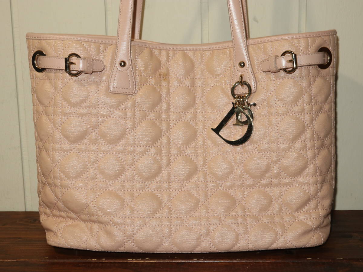 Christian Dior クリスチャンディオール レディディオール パナレア トートバッグ /バッグ ディオール カナージュ キャンバス