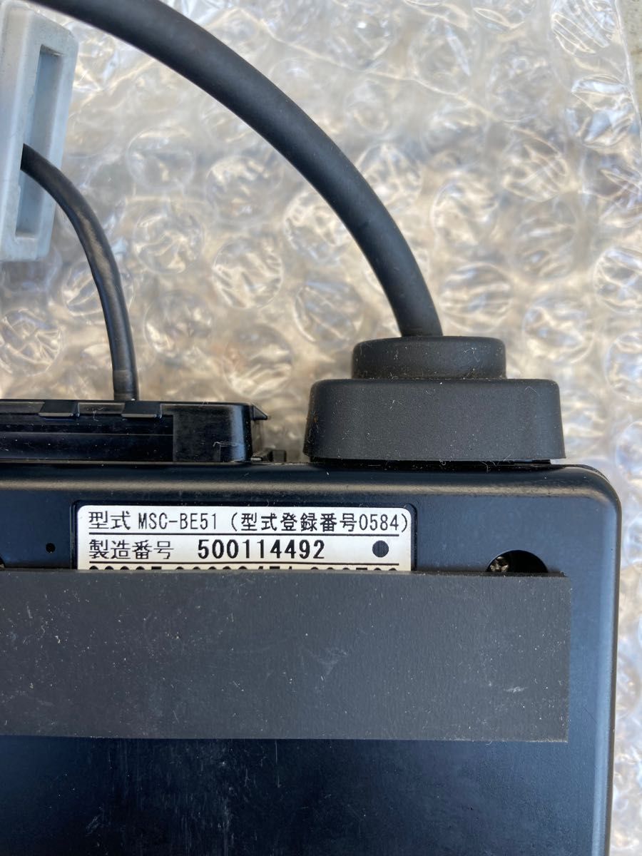 ミツバ バイク用ETC 分離型 BE51 アンテナ取り付け台座付き ETC ミツバ バイク用ETC 分離型 BE51 アンテナ取り付け台座付き ETC