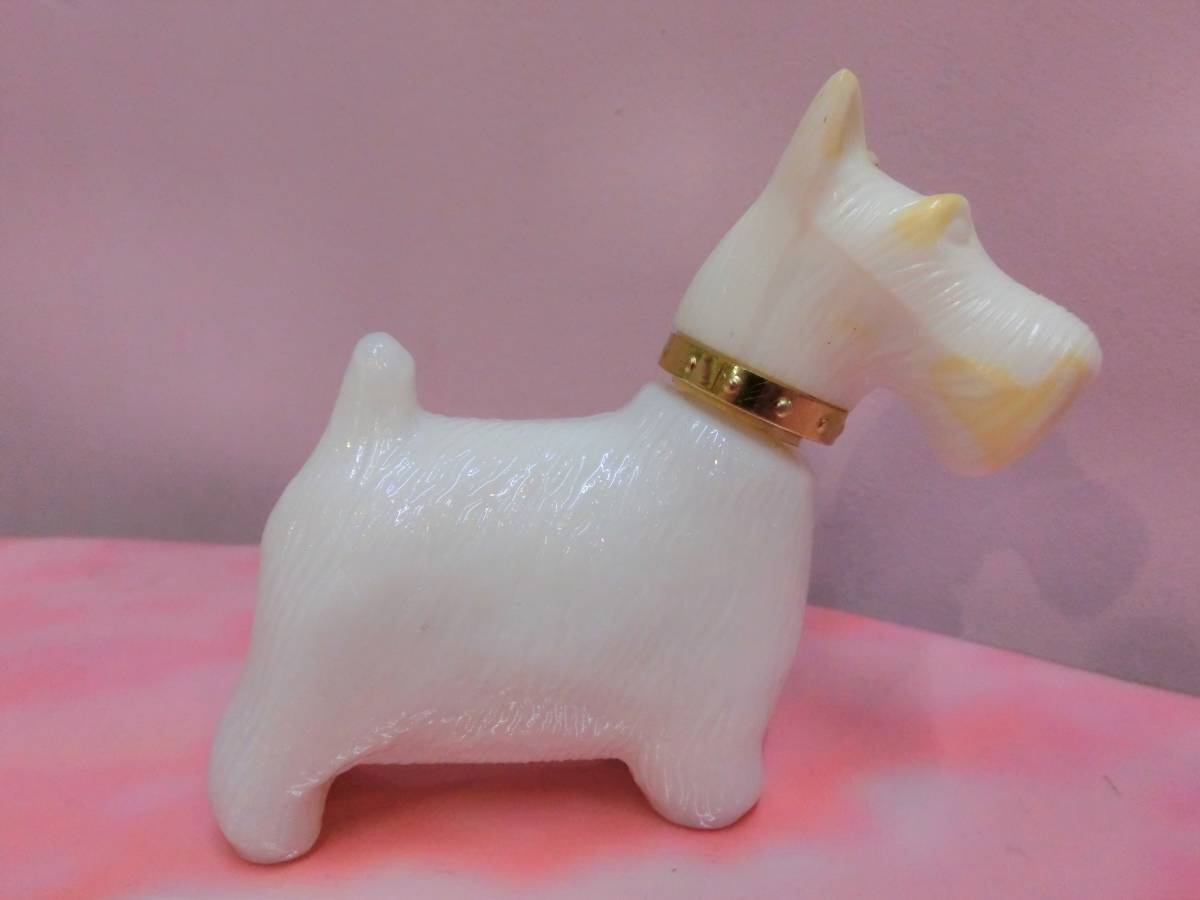 AVON エイボン ビンテージ 香水瓶 スコティッシュ テリア 犬 パフューム コロン ボトルガラス容器Vintage Perfume フィギュア アンティーク_画像1