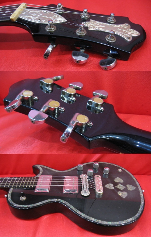 管理番号TZ-11◆即決★ TUNE ZEPHYR ・ゼファー ゼマイティス コピー? セットネック ZEMAITIS型 エレキギター レスポール型