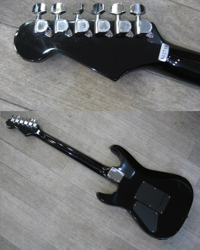 * control FN-41 * prompt decision * Fernandes Strato type electric guitar all black used FERNANDES THE FUNCTION