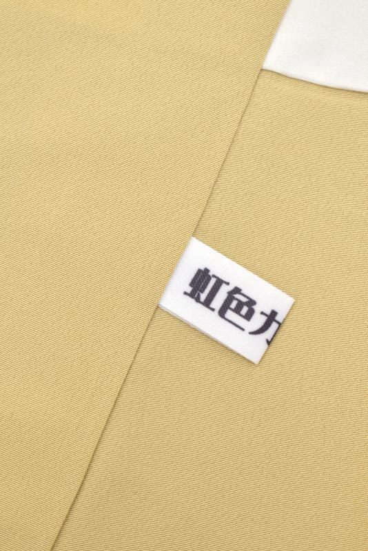 着物だいやす 155□本場結城紬□「結」証紙付 無地紬 ベージュ 身長