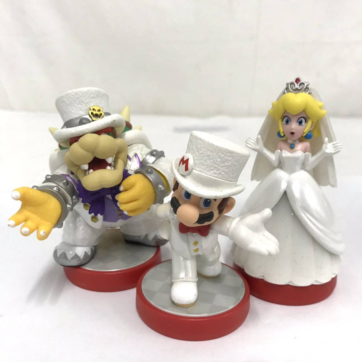 3点まとめて スーパーマリオオデッセイ アミーボ amiibo 現状品 マリオ