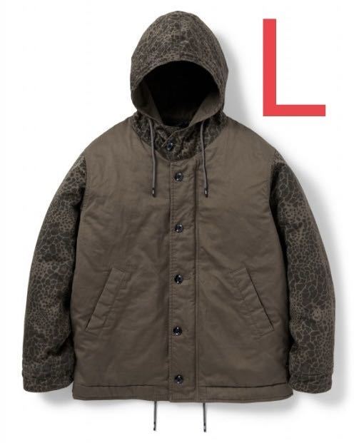 送料無料！Lサイズ！ネイバーフッド デッキ ジャケット NEIGHBORHOOD DECK / C-JKT 202SINH-JKM06 OLIVE  DRAB フード