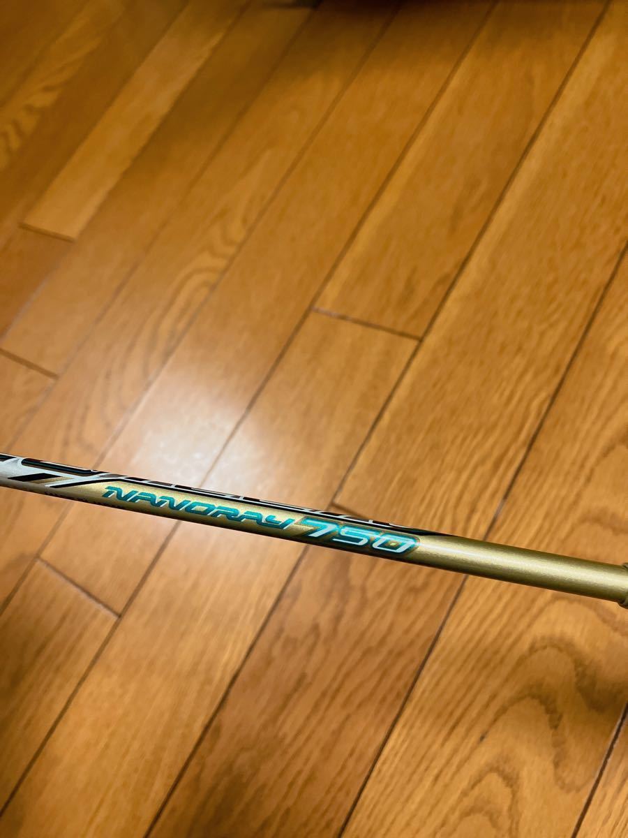 ※最終値下!【美品】ナノレイ750 ヨネックス NANORAY750 バドミントンラケット ヨネックスバドミントンラケット