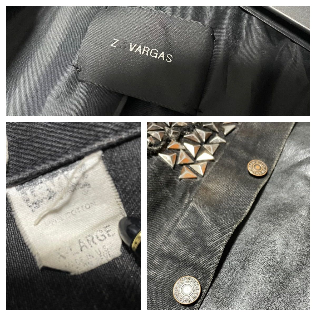 ZAC VARGAS ザックバルガス リーバイス リメイク 再構築 レザー ZAC VARGAS ザックバルガス リーバイス リメイク 再構築 レザー