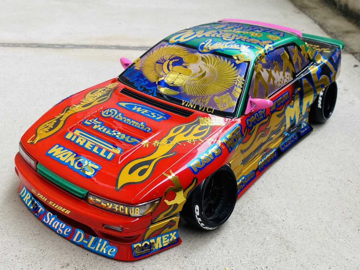 Yahoo!オークション - ラジドリ ボディ アディクション 1/10 Yahoo!オークション - ラジドリ ボディ アディクション 1/10