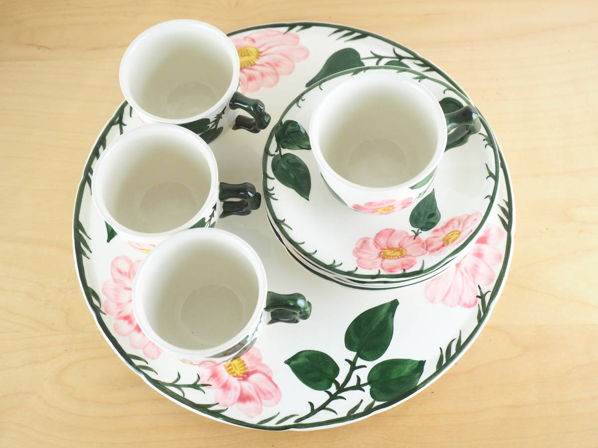 Villeroy&Boch ビレロイボッホ Wild-Rose カップ&ソーサー Villeroy&Boch ビレロイボッホ Wild-Rose カップ&ソーサー
