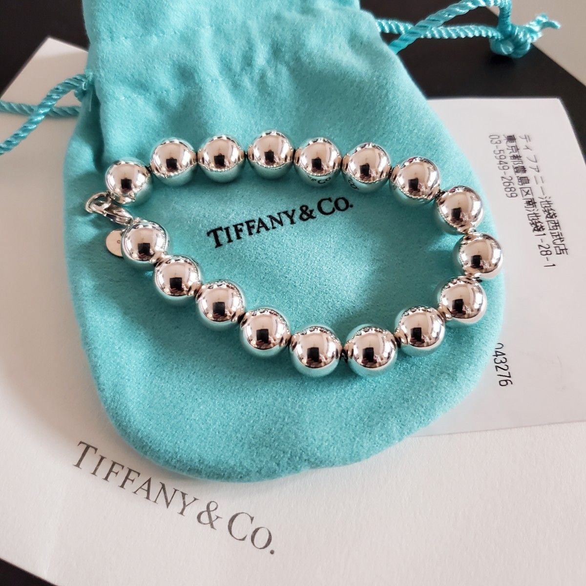 Tiffany ハードボールウェア ボール ブレスレット 10㎜｜Yahoo!フリマ