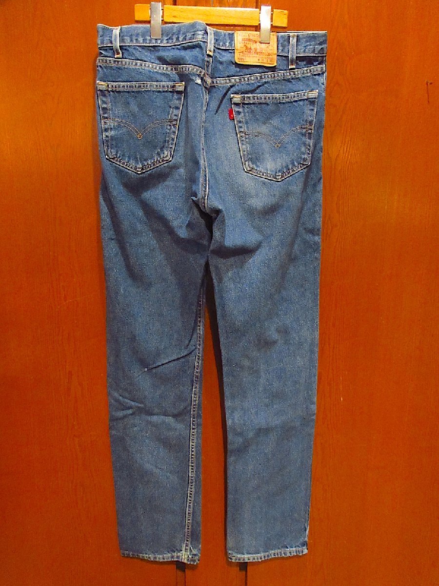 2000’s MADE IN U.S.A. Levi’s 505実寸W88cm●221104r1-m-pnt-jns-W35古着リーバイスジーンズデニムパンツUSA製ボトムス_画像2