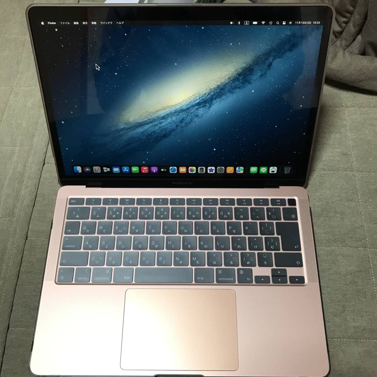 ヤフオク! - 極美品 Apple MacBook Air 2020 M1...