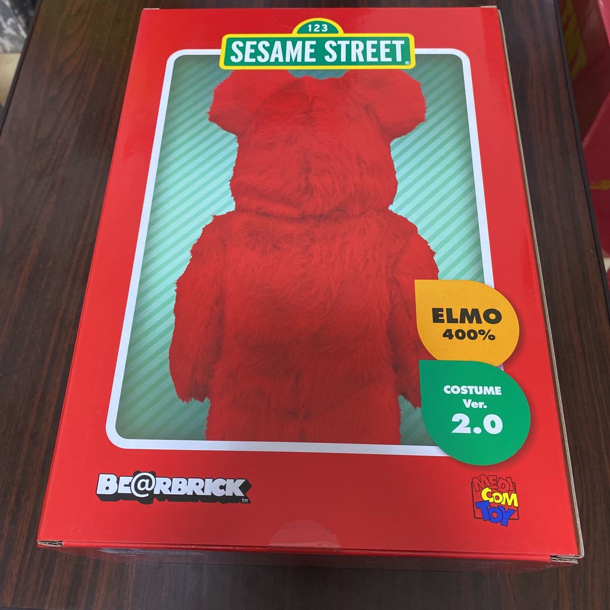 即発送 BE@RBRICK ELMO Costume Ver.2.0 1000% MEDICOM TOY ベア