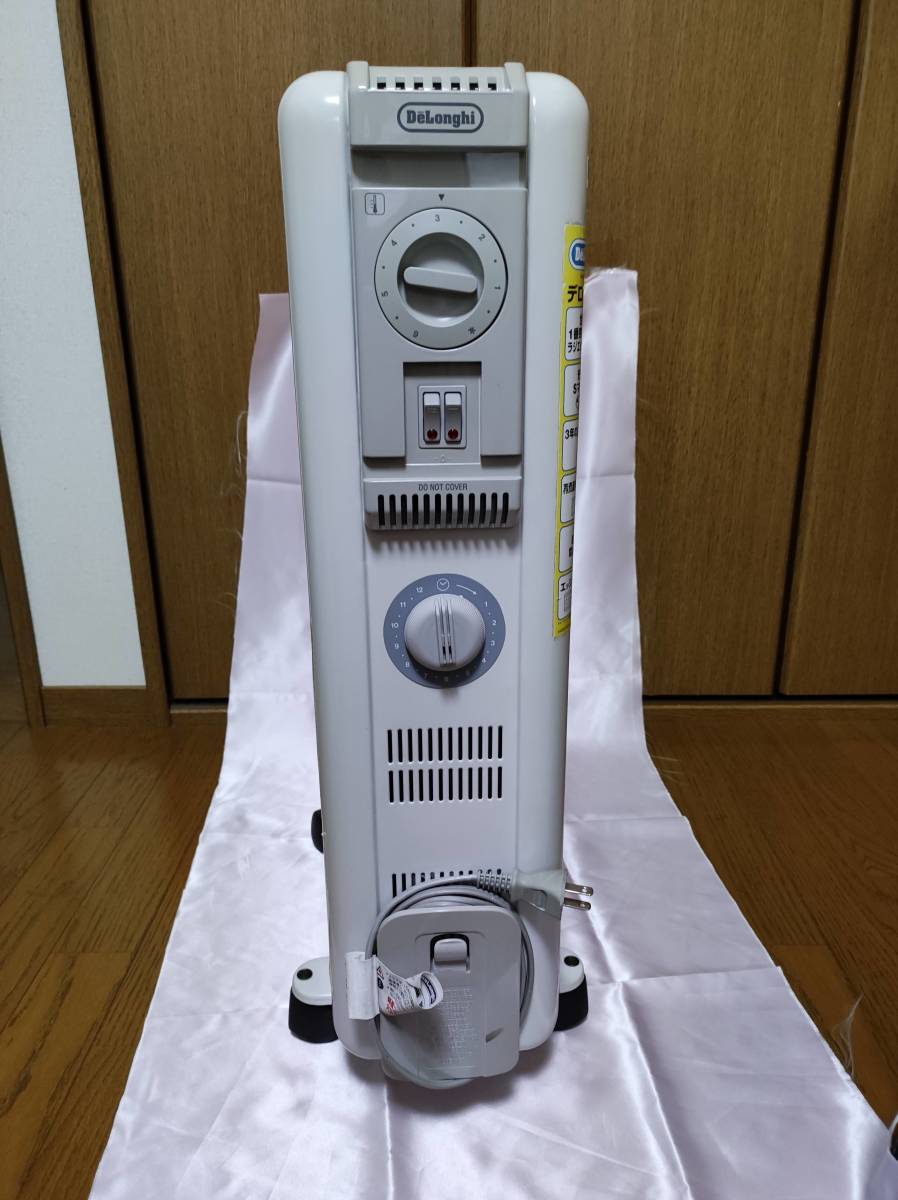 デロンギ オイルヒーター 12時間タイマー付き H350812TC-