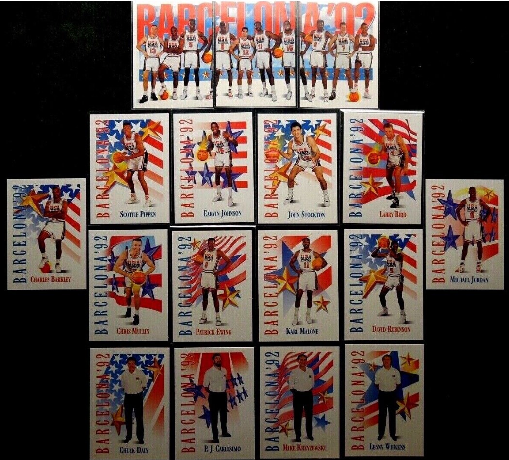 最新の激安 Barcelona Olympic Team Dream Skybox 1992 Team 17枚SET USA Fleer、Sky Box 最新の激安 Barcelona Olympic Team Dream Skybox 1992 Team 17枚SET USA Fleer、Sky Box
