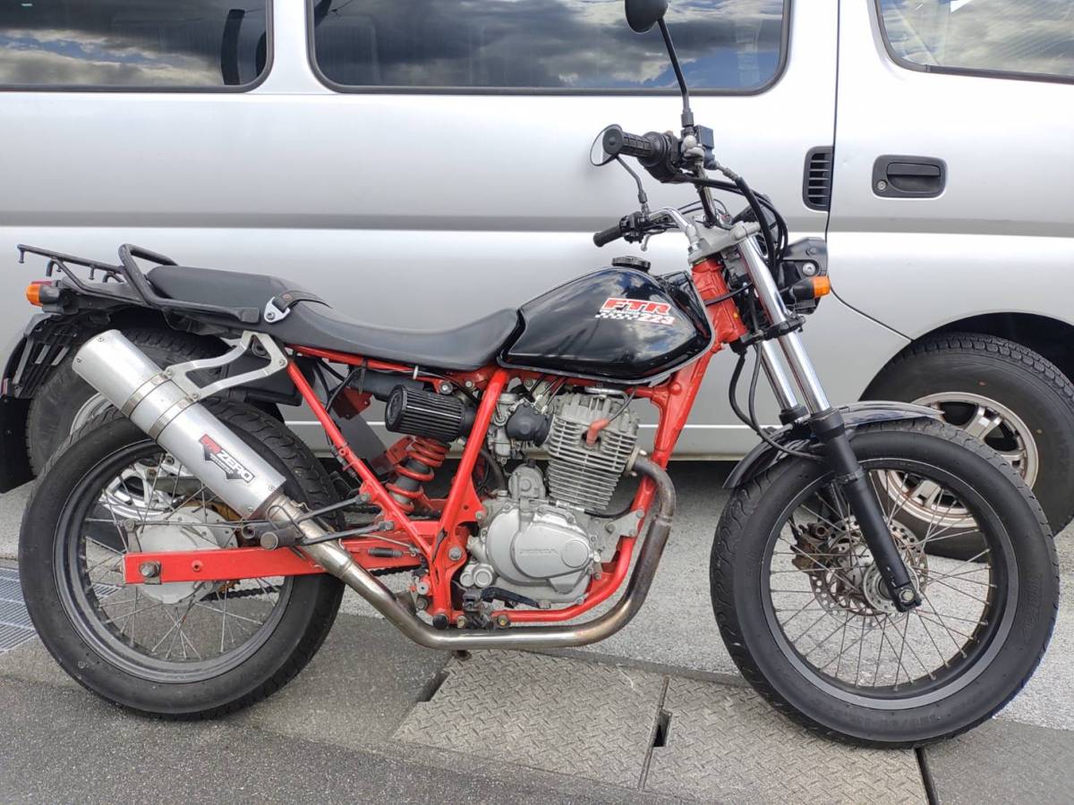セール特価 ホンダ FTR223 実動 モリワキマフラー MC34 スカチェーン