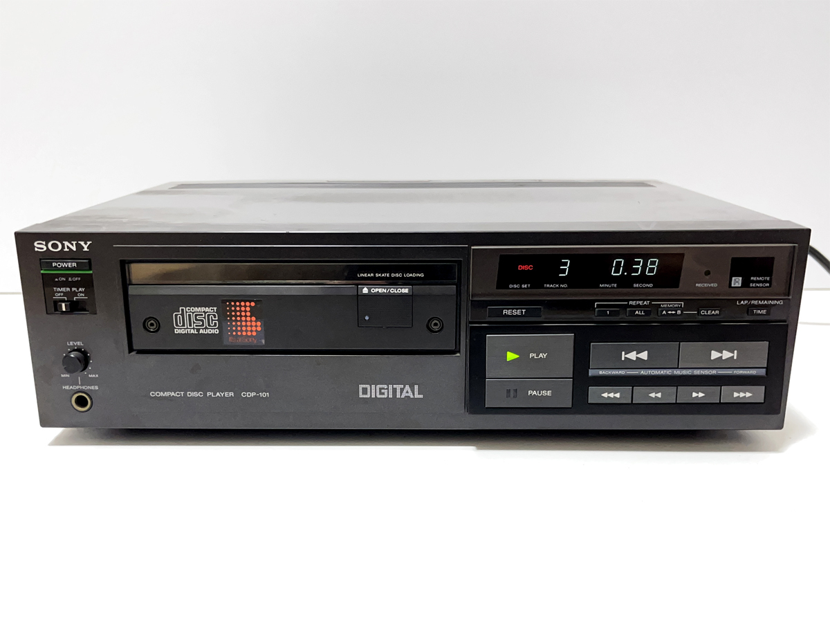 Yahoo!オークション - SONY ソニー CDP-101 CDプレーヤー