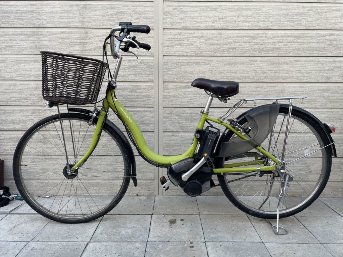 ヤマハ PAS natura 電動アシスト自転車 2014年 XOL1 26インチ 内装3段変速 8.7Ahバッテリー・充電器 整備済み自転車 B2111409