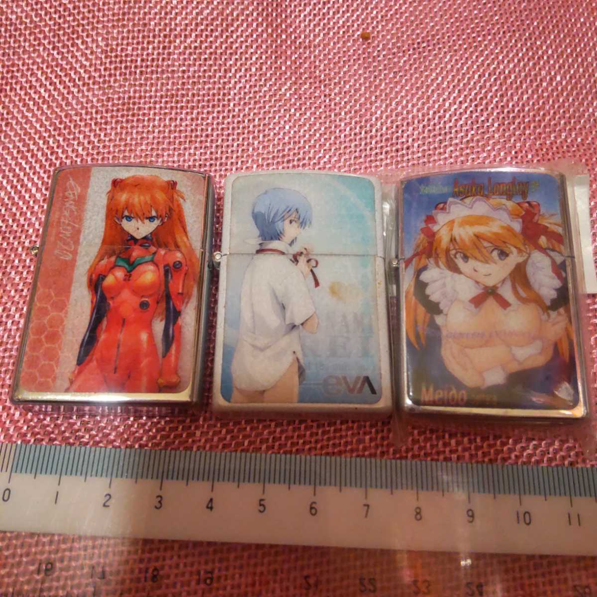 ヤフオク! - エヴァンゲリオン オイルライター 3個 佐川60サイズ発...