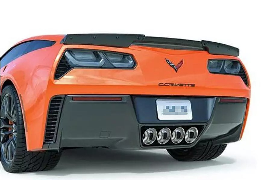 Chevrolet Corvette C7 カーボンガーニーフラップ スポイラー ウィング ウィッカービル シボレー コルベット_画像1