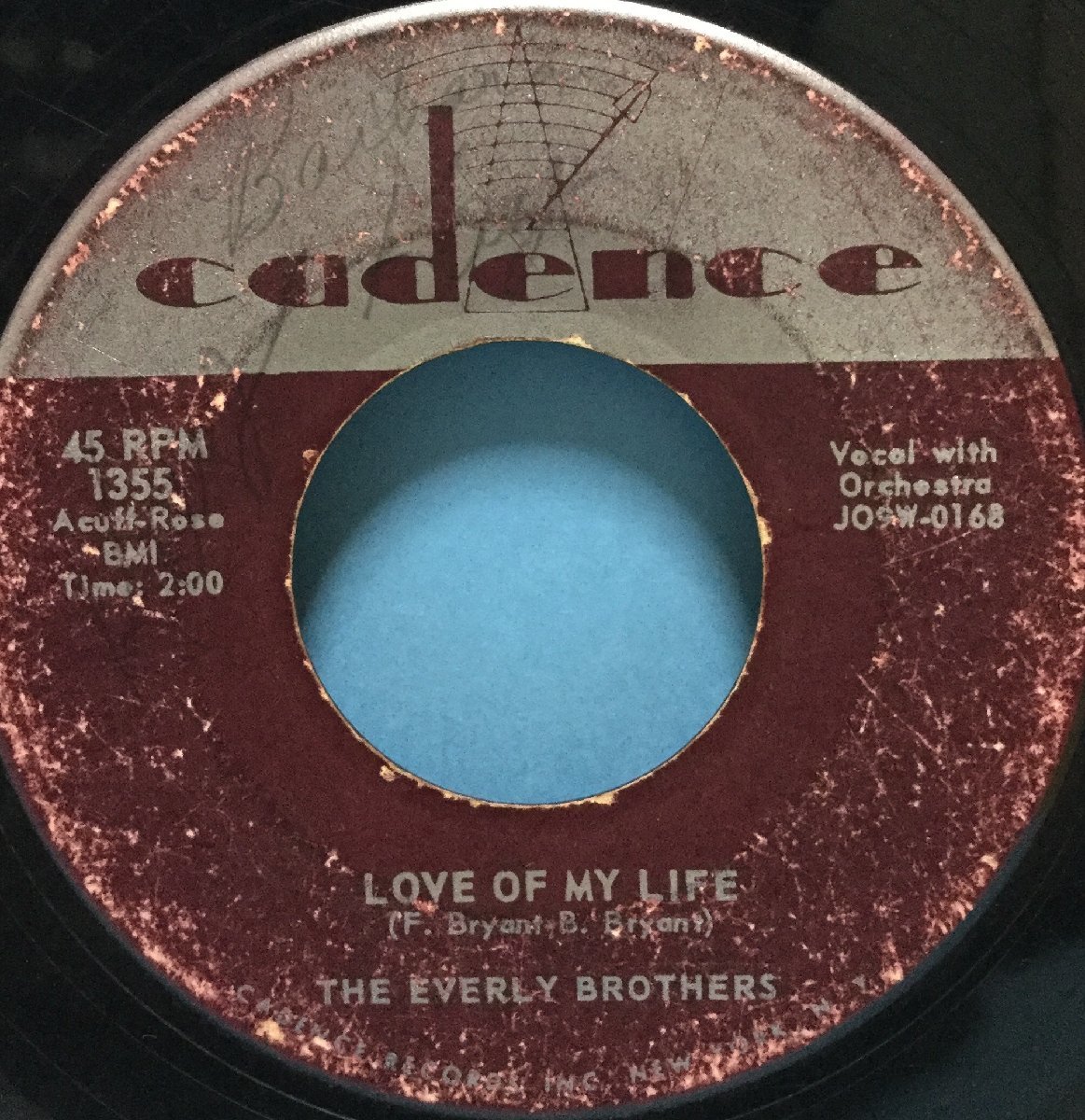 EP 洋楽 The Everly Brothers / Problems 米盤_画像2