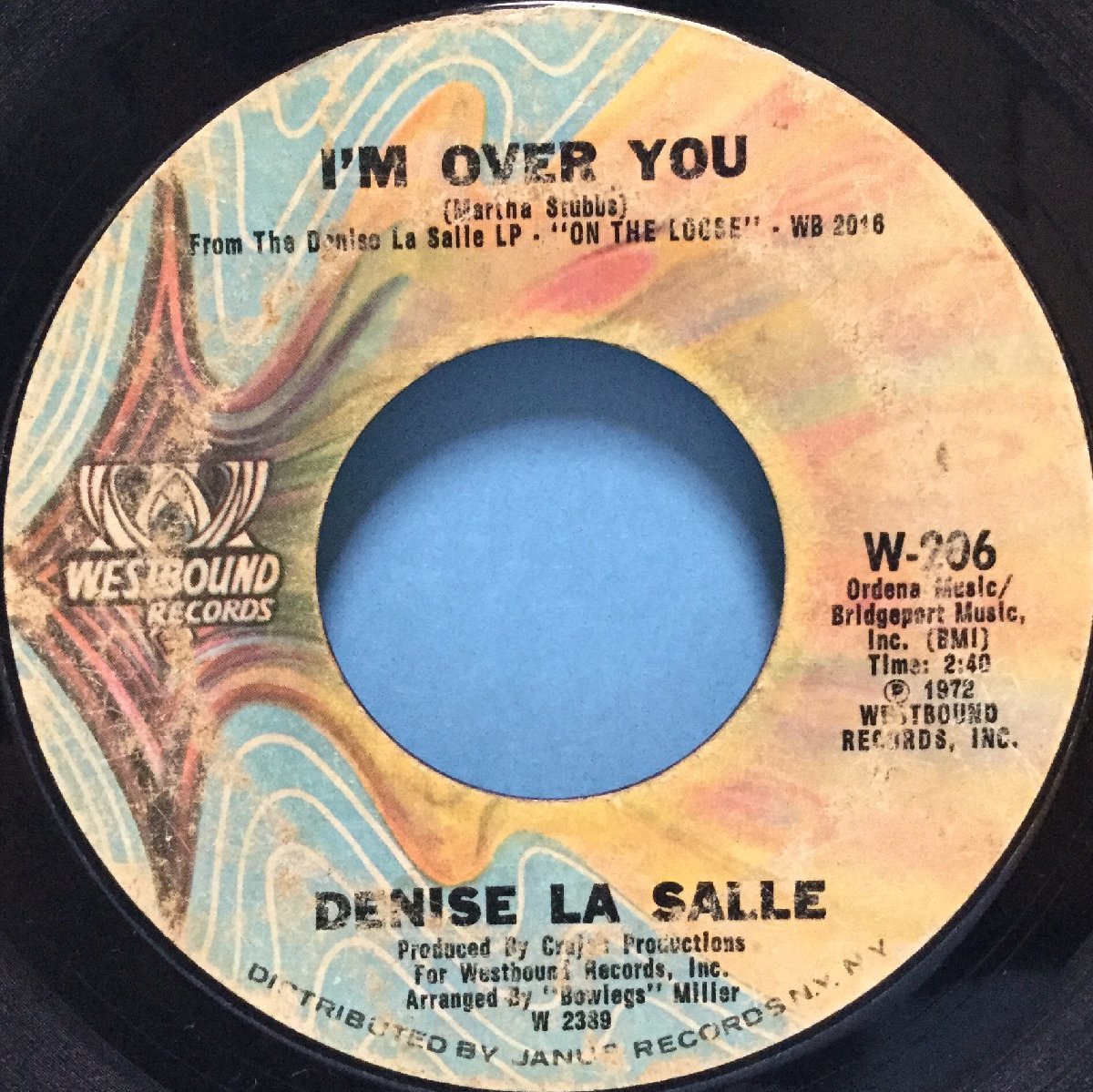 EP 洋楽 Denise LaSalle / A Man Size Job 米盤_画像2