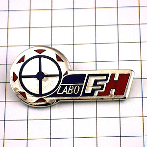  значок *laboFH изучение место руль машина * Франция ограничение булавка z* редкость . Vintage было использовано булавка bachi