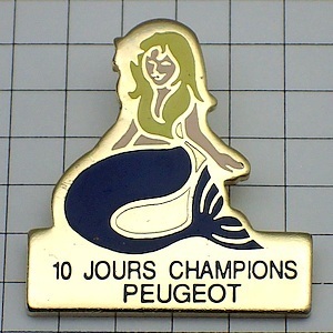 Значок штифта / русалка русалка Pujoe ◆ French Limited Pins ◆ Редкая винтажная штифта