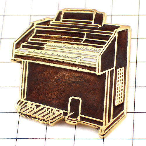  pin badge * electone music piano musical instruments * France limitation pin z* rare . Vintage thing pin bachi