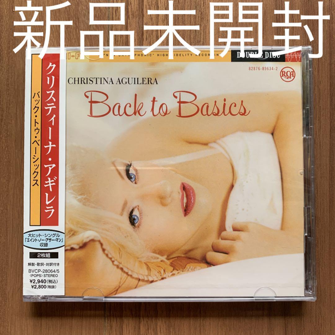 Christina Aguilera Christie na*agirelaBack To Basics задний *tu* Basic s новый товар нераспечатанный 