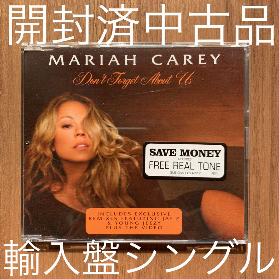 Mariah Carey マライア・キャリー Don't Forget About Us EU盤シングル 開封済中古品