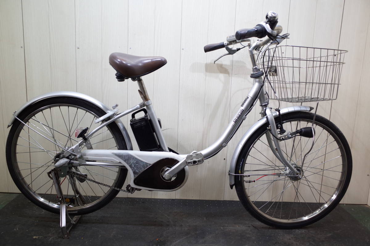 【残りわずか】 現行良品!パナソニックSHIGEOH BE-1ELGU43S 24インチ 実用電動 リチウム12AH 内装3段 LED 電動アシスト自転車 【残りわずか】 現行良品!パナソニックSHIGEOH BE-1ELGU43S 24インチ 実用電動 リチウム12AH 内装3段 LED 電動アシスト自転車