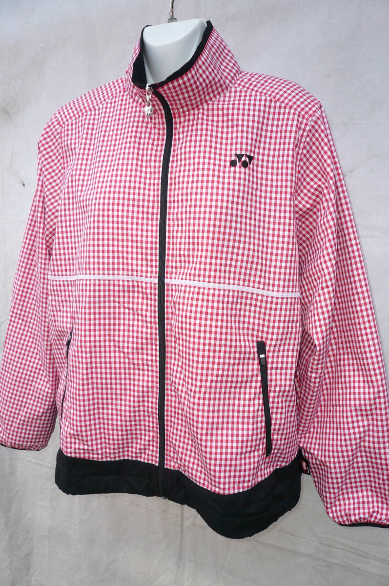  Yonex heat Capsule thin blouson M beautiful goods Heart fastener 