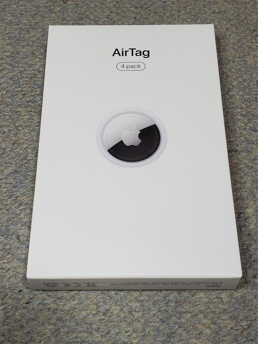 Apple エアタグ AirTag 4個入り 新品未開封 - motive-eg.com