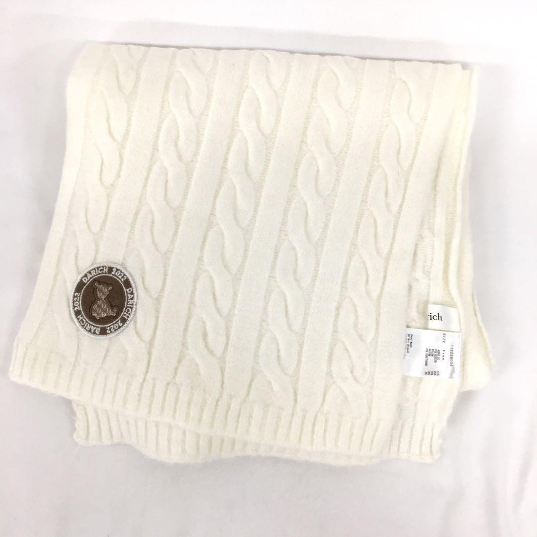 Darich ダーリッチ ノベルティ ニットマフラー&ニットキャップ Darich ダーリッチ ノベルティ ニットマフラー&ニットキャップ