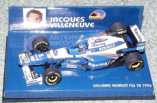 1/43 ウイリアムズ ルノー FW18 ビルヌーブ 1996 WILLIAMS RENAULT