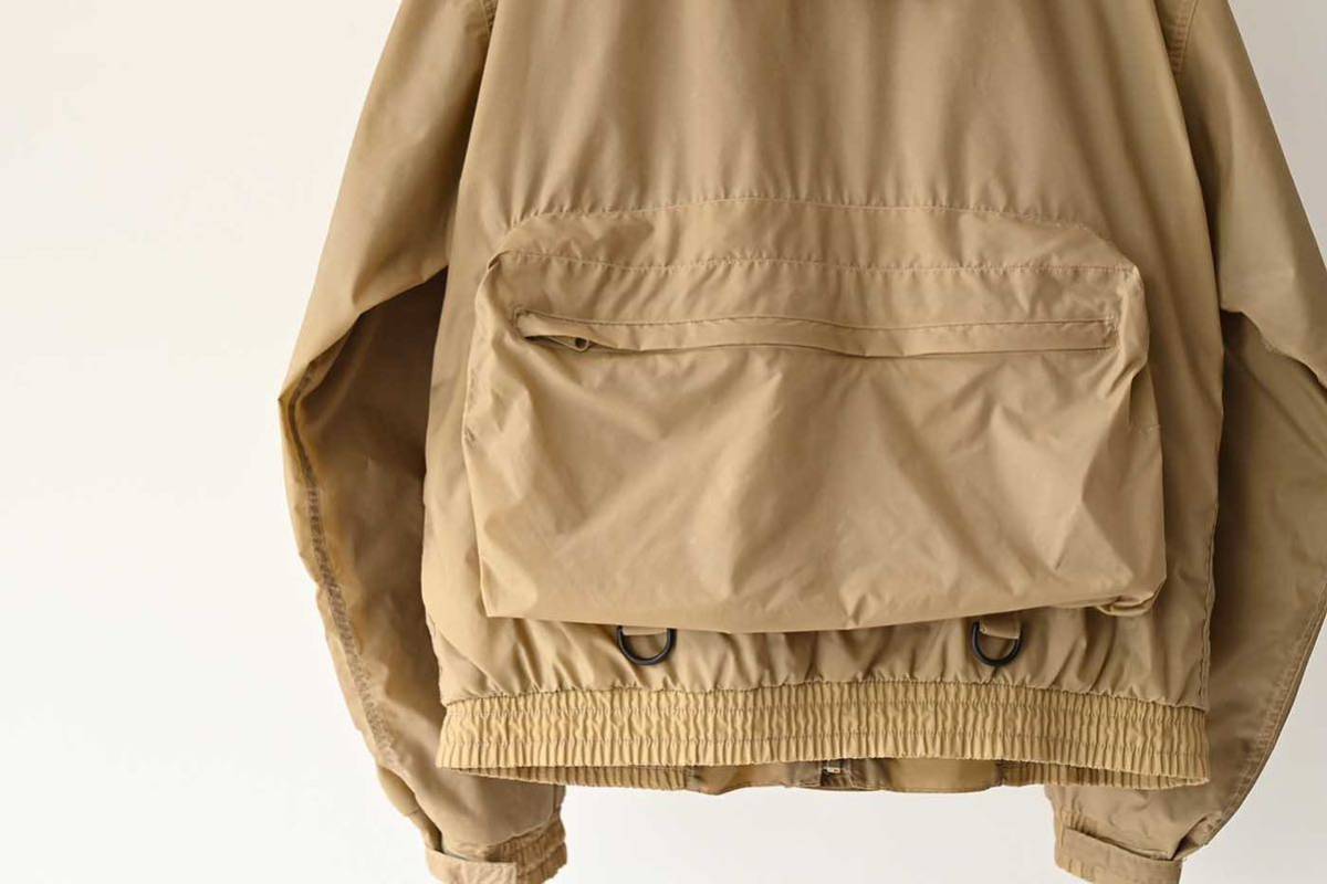レア 90s ORVIS フィッシング ジャケット ビンテージ オービス 90s アウトドア ウェーディング フード格納式 80s 多機能 OLD FISHING L実寸