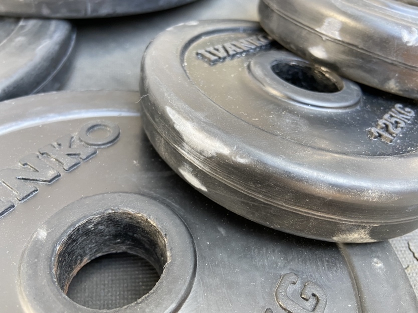 IVANKO イヴァンコ ラバープレートセット 20Kg×2/10Kg×2/5Kg×6/2.5Kg×6
