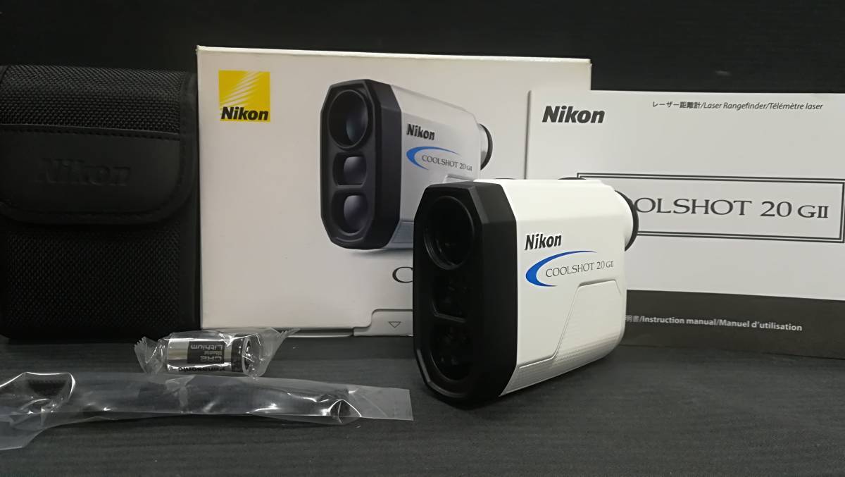 ヤフオク! - 【美品 】Nikon/ニコン COOLSHOT 20 GⅡ レーザー