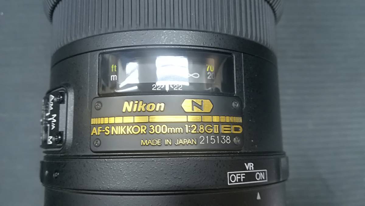 【美品♪】Nikon/ニコン AF-S NIKKOR 300mm f/2.8G ED VR Ⅱ 単焦点 レンズ/動作品_画像6