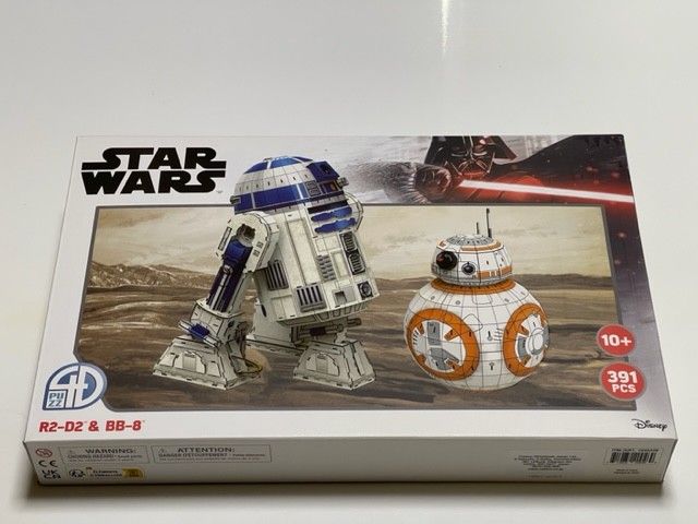 スターウォーズ 4Dパズル　391pcs　R2-D2 & BB-8