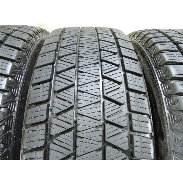 2019年製 8～9分山 ブリヂストン BLIZZAK DM-V3 225/65R17 102Q 4本/札幌市手渡し可/中古スタッドレスタイヤ(冬) ハリアー F_QP_126 特_画像4