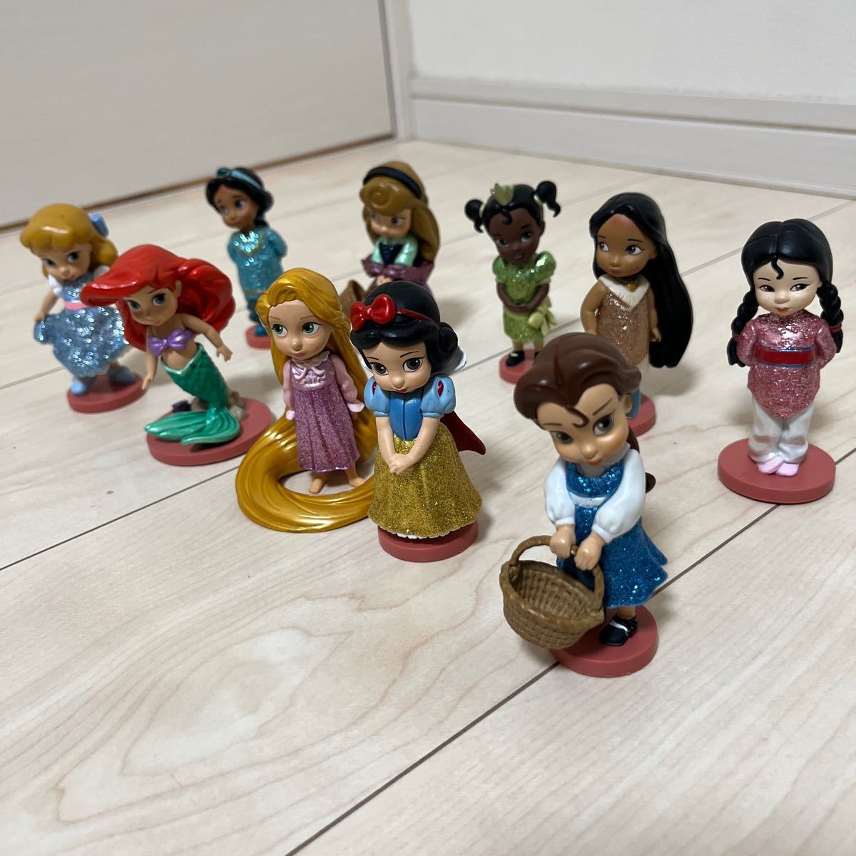 ディズニープリンセス フィギュア 10体セット