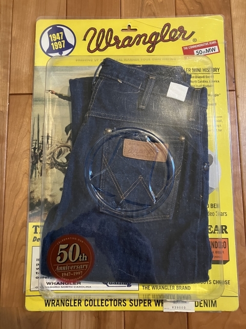 WRANGLER/ラングラー 50周年記念 天然インディゴ染め 希少限定モデル
