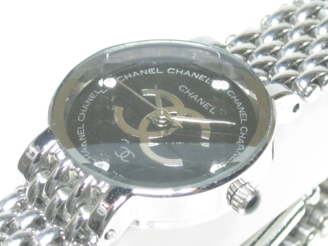 Bibian 比比昂- CHANEL レディースココマーククォーツ☆PARIS ACIER SWISS MADE ☆電池切れ/中古現状品- Bibian 比比昂日本代標 Bibian 比比昂- CHANEL レディースココマーククォーツ☆PARIS ACIER SWISS MADE ☆電池切れ/中古現状品- Bibian 比比昂日本代標