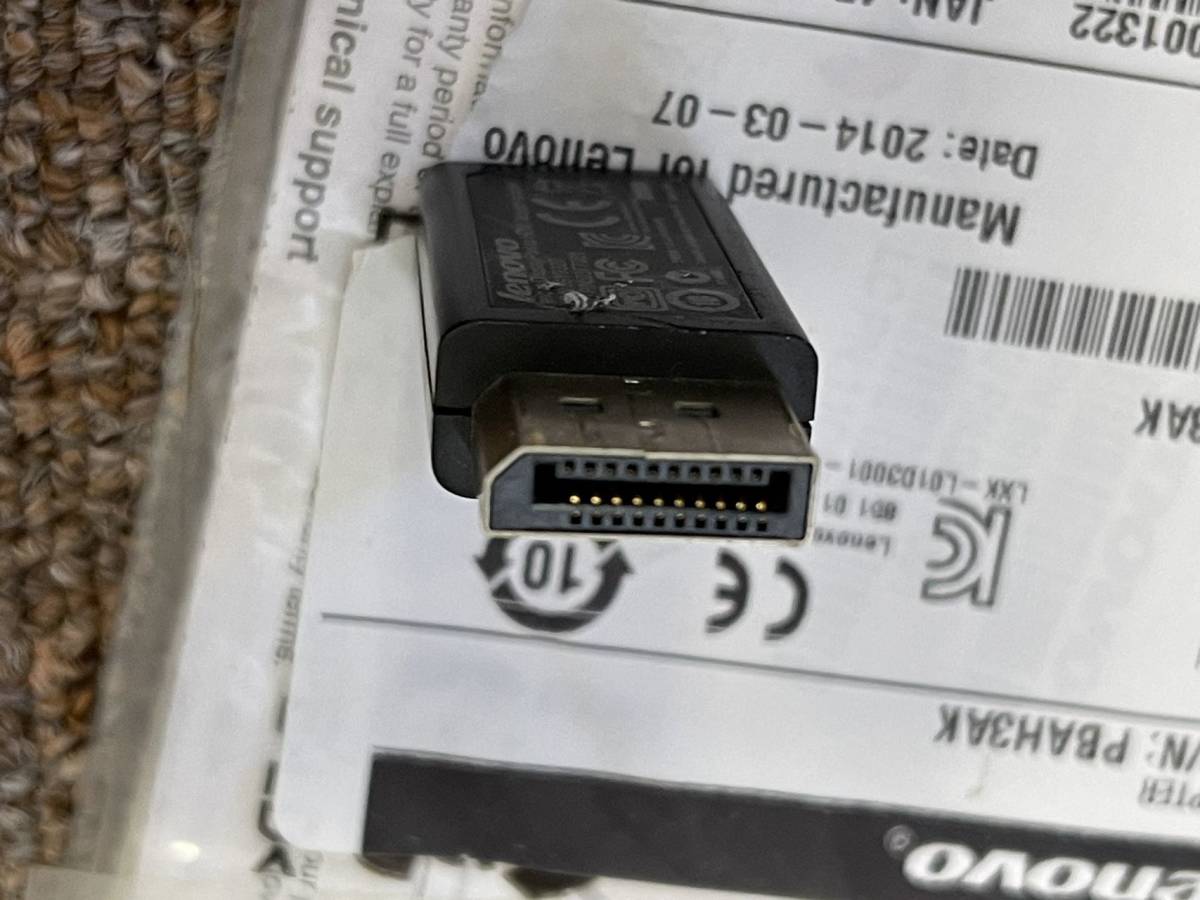 Lenovo оригинальный Display to HDMI Adapter Lenovo оригинальный дисплей порт -HDMI адаптор 0B47395