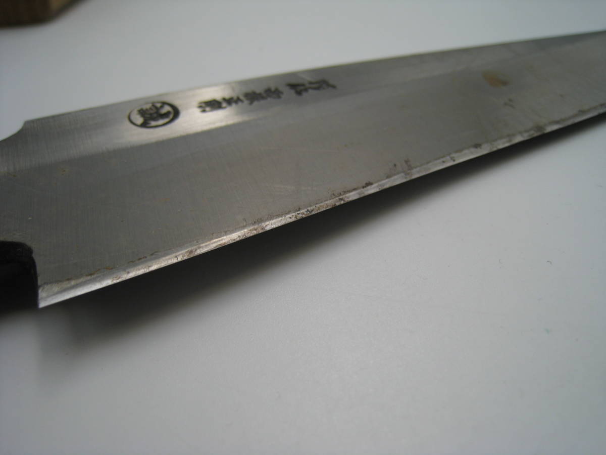 阿仁 西根正剛作 又鬼山刀 フクロナガサ 全長約32cm 狩猟刀 左利き 阿仁 西根正剛作 又鬼山刀 フクロナガサ 全長約32cm 狩猟刀 左利き