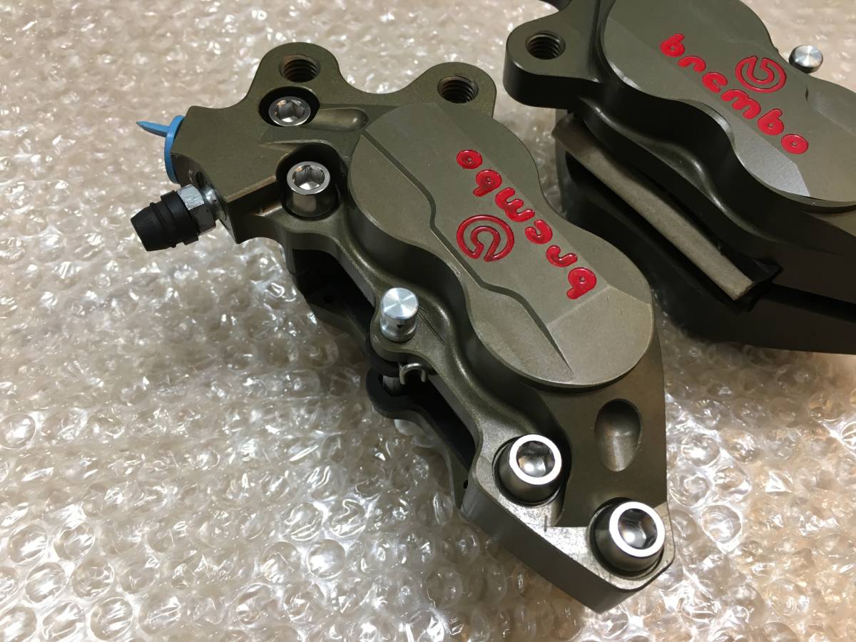 brembo ブレンボレーシングキャリパー左右 チタンボルト 40 brembo ブレンボレーシングキャリパー左右 チタンボルト 40