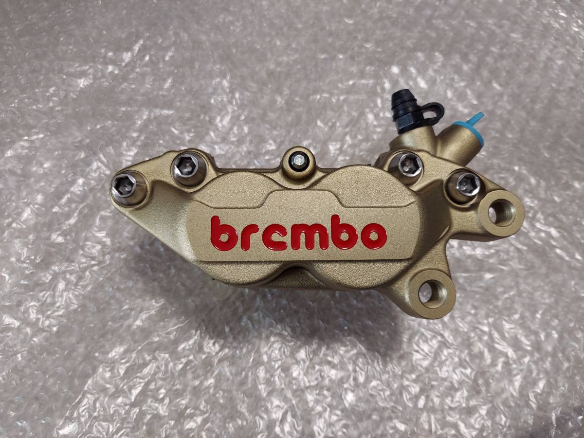 若者の大愛商品 【送料込み】brembo ブレンボキャリパー右 ゴールド