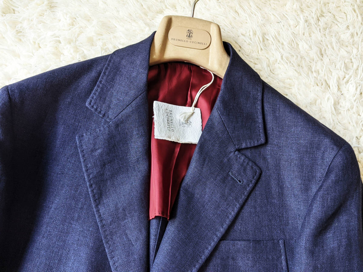 ダイゾー ナチュラル 秋ブルネロクチネリ三者混ジャケットkiton brioni
